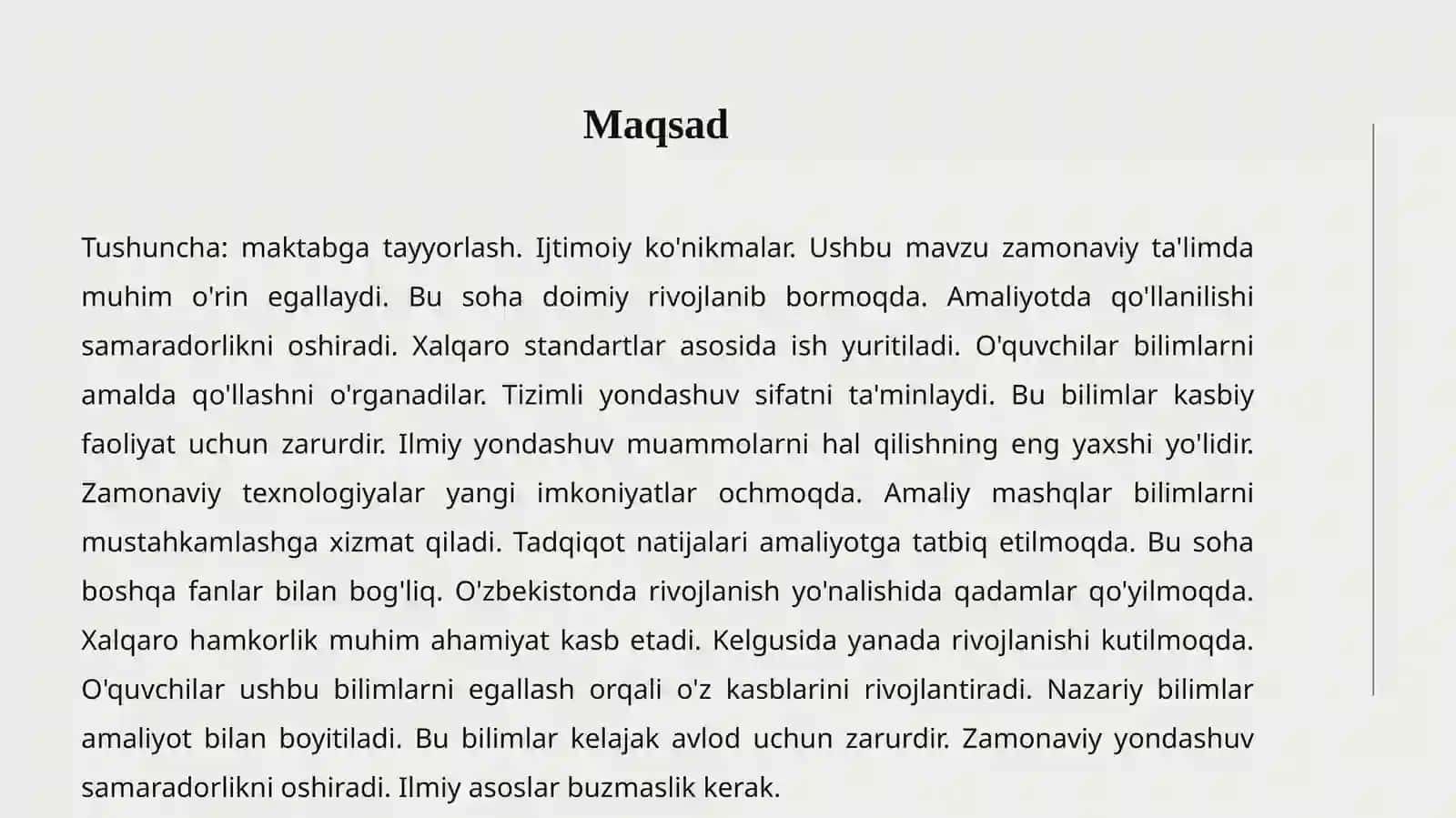 MAKTABGA IJTIMOIY TAYYORGARLIK 3