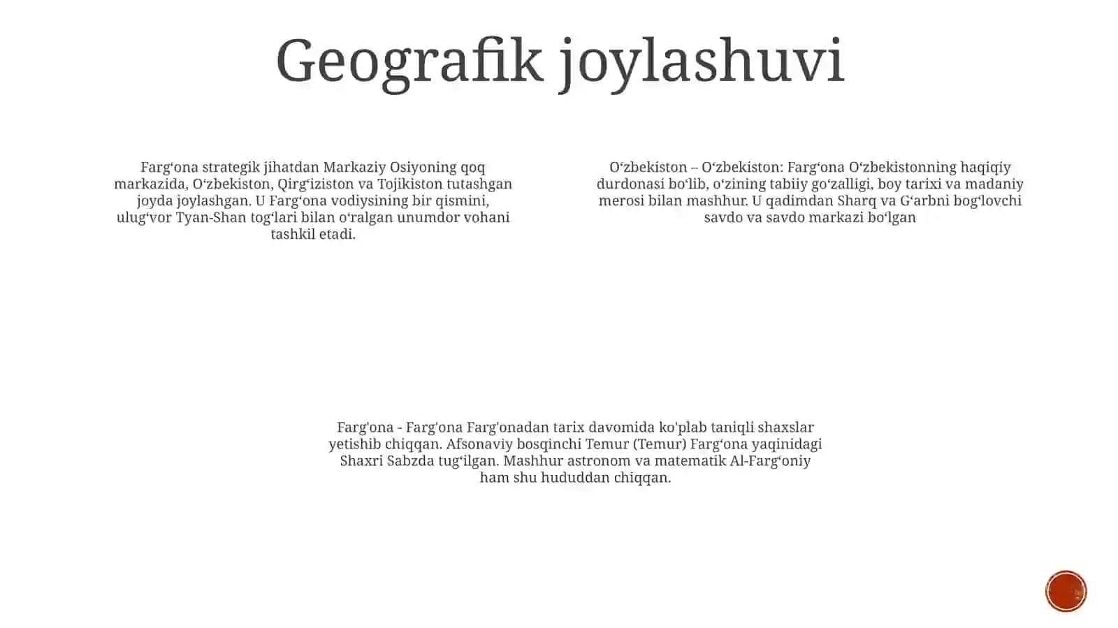 Farg‘ona – O‘zbekiston durdonasi 3