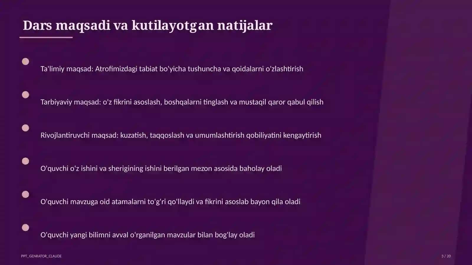 Atrofimizdagi tabiat (1-sinf) 3