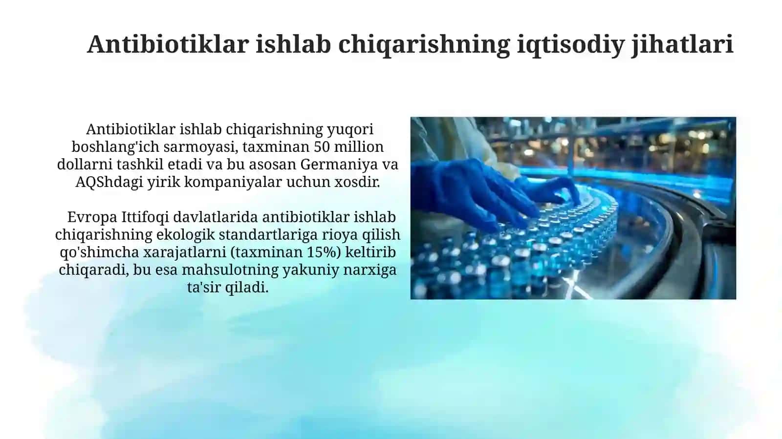 Antibiotiklartayyorlashtexnologiyasi 3