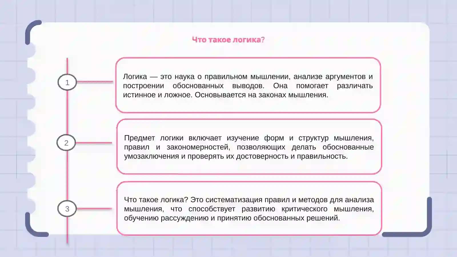 Логика. Предмет науки логики 3