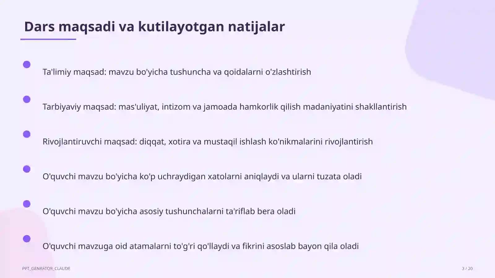 Kislorod: olinishi va xossalari (7-sinf) 3