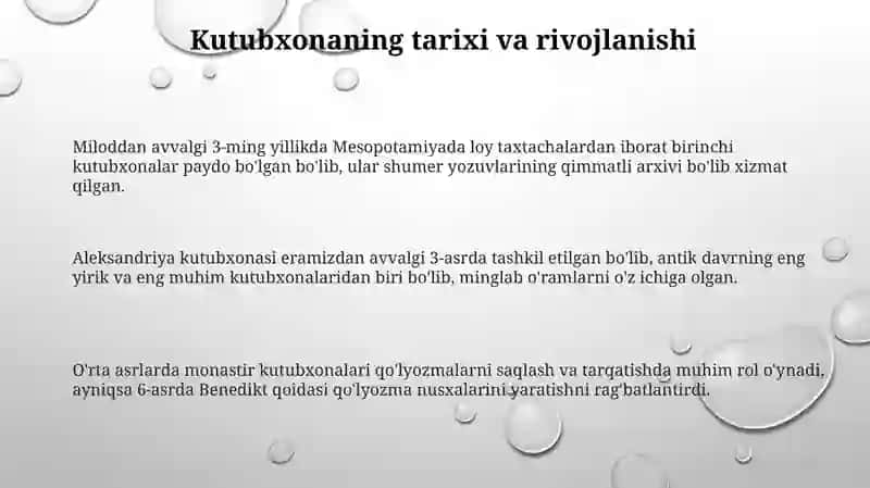 Kutubxona 3