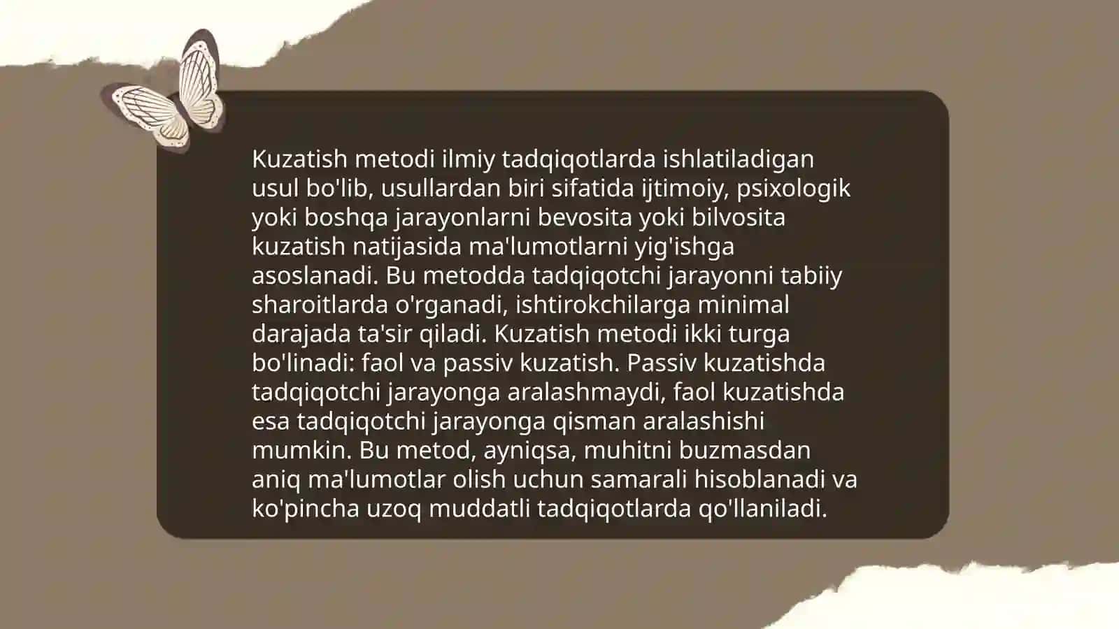 Kasb psixologiyasi fanining ilmiy izlanish metodlari 3