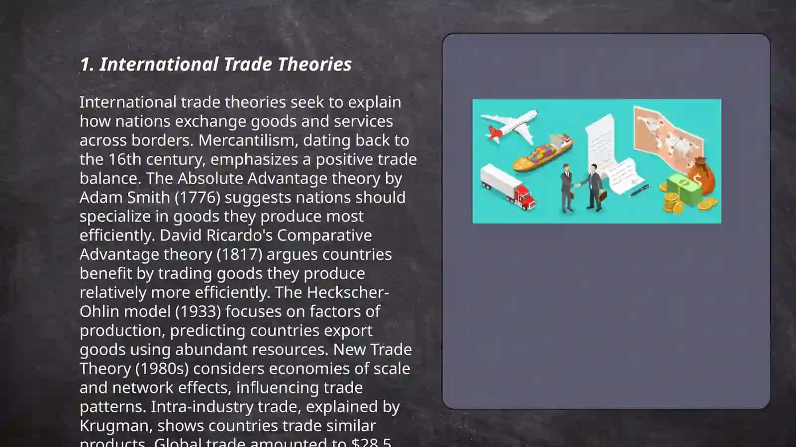 Trade and international economics 3