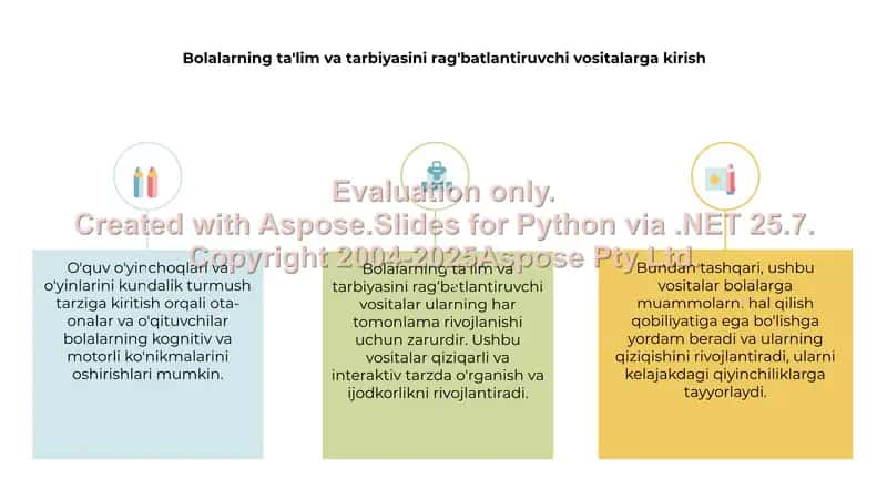Bolalarning ta’lim va tarbiyasini qo’zg’atuvchi vositalr 3