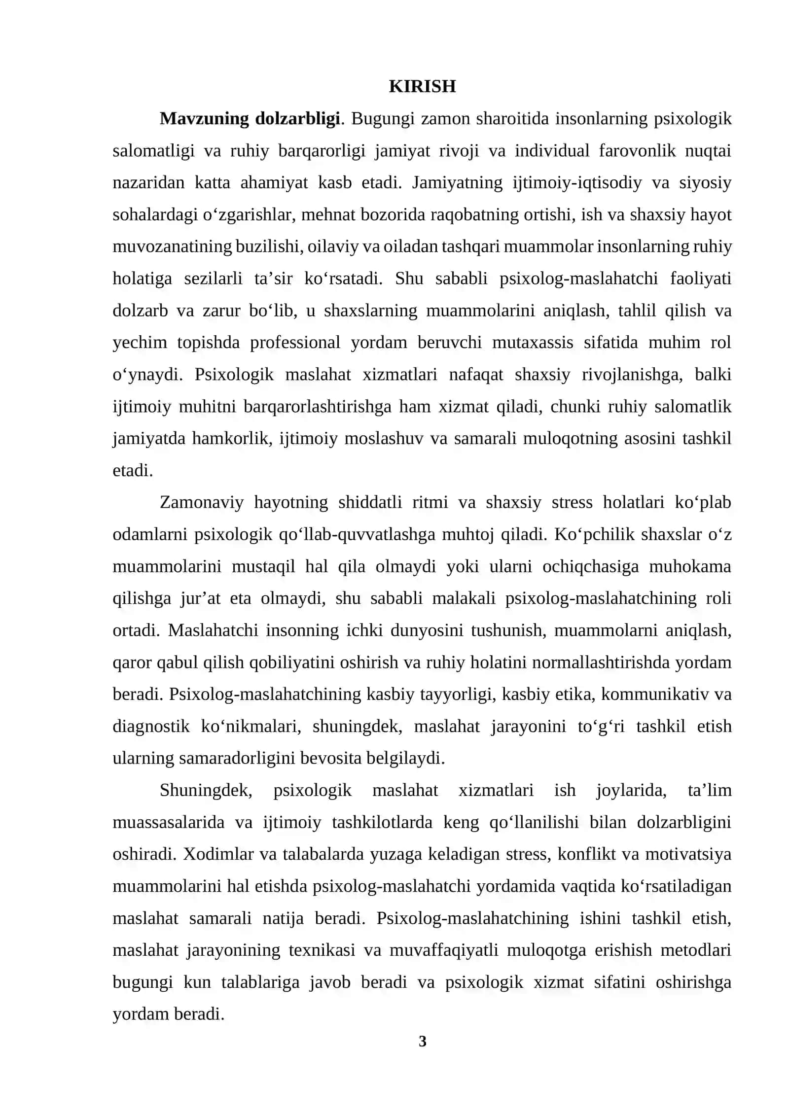 PSIXOLOG-MASLAHATCHINING KASBIY TAYYORLIGI VA MUVAFFAQIYATLI ALOQANI TA’MINLASH 3