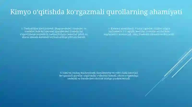 Elektrolitik Dissotsialanish Nazariyasini O'Qitishda Ko'Rgazmali Qurollar Tayyorlash Va Texnik Vositalardan Foydalanishni O'Rganish 3