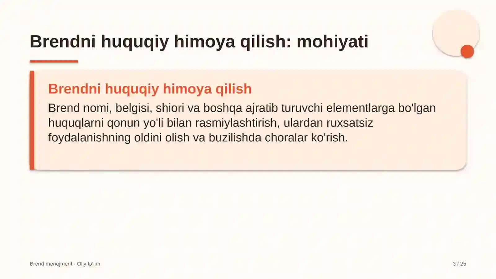 til o'rgatish markazlarida brendni huquqiy himoya qilish 8150 3