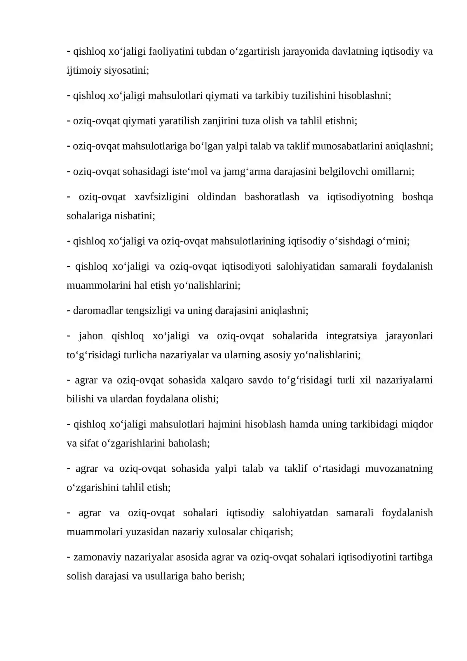 O’zbekiston Respublikasi agrar siyosatining moxiyati va asosiy yo’nalishlari 3