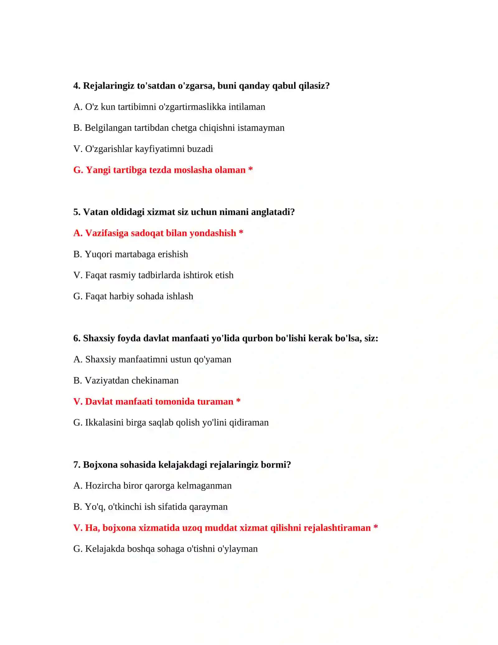 Bojxona iqtisodiyoti test savollari 3