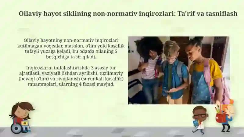 Oilaviy hayot siklining nonormativ krizislari 3