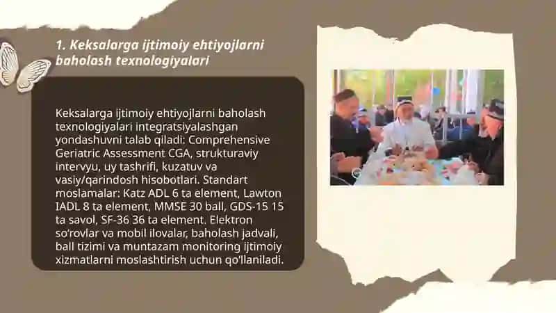 Keksalarga ijtimoiy ehtiyojlarni baholash texnologiyalari 3