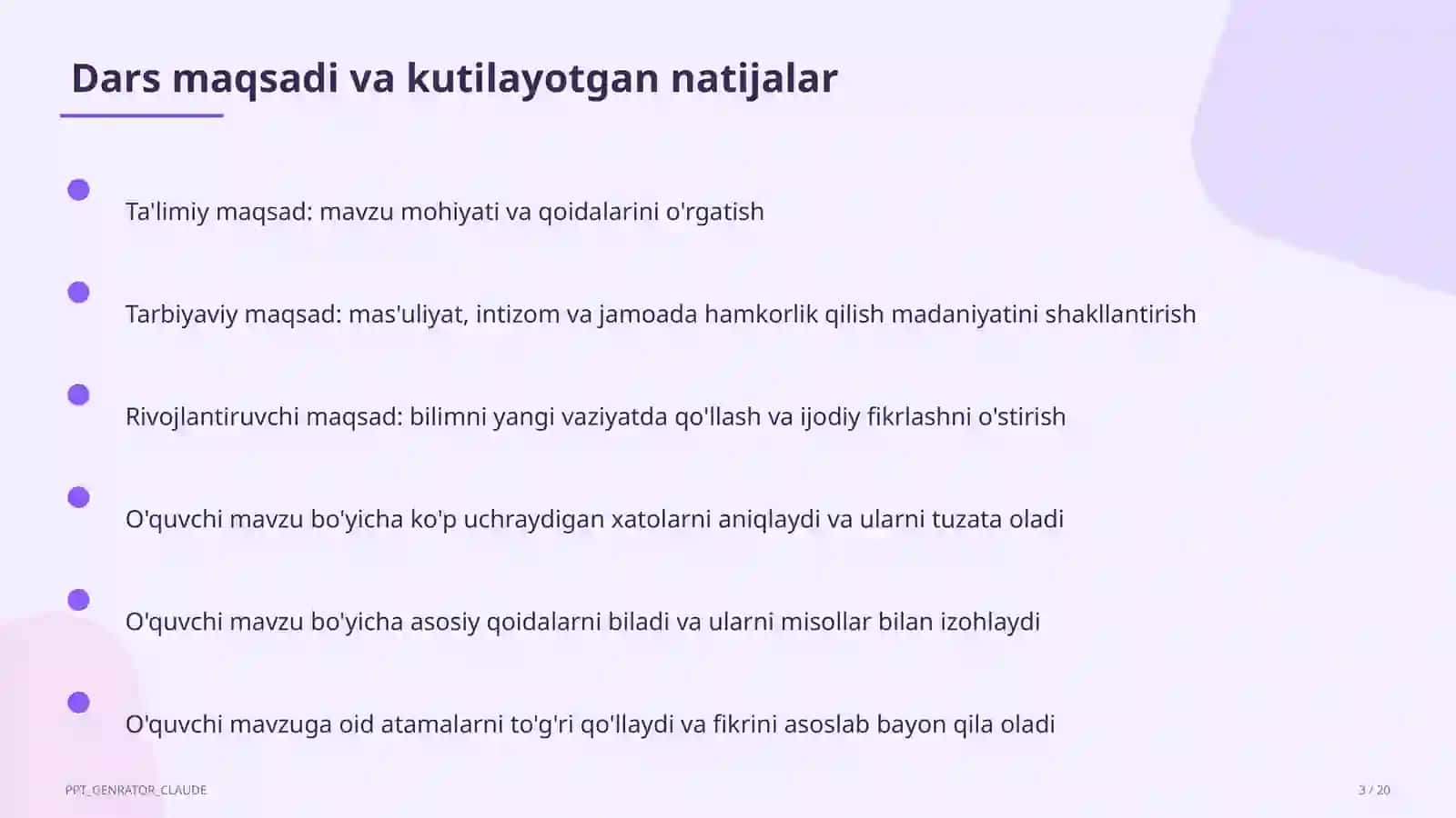 Qon aylanish va nafas olish organlari (4-sinf) 3