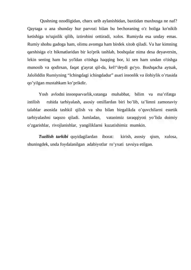 Asardagi inson ruhi tabiati va kutish, kuttirish holatlari 3