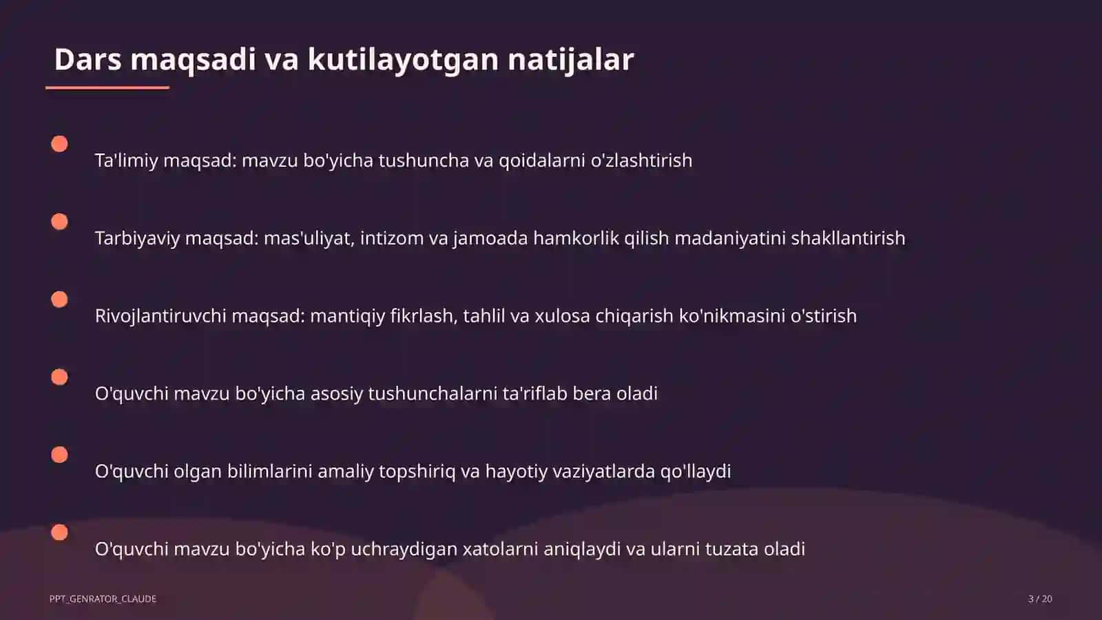 Rus tilida fe'l turlari: tugallangan va tugallanmagan (6-sinf) 3