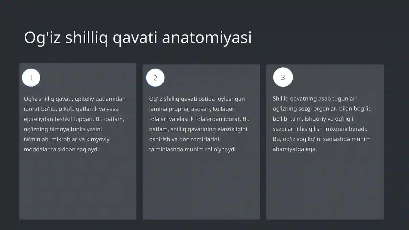 Og'iz shilliq qavati kasalliklari 3