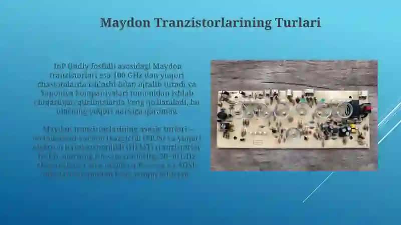 Maydon tranzistorlari 3