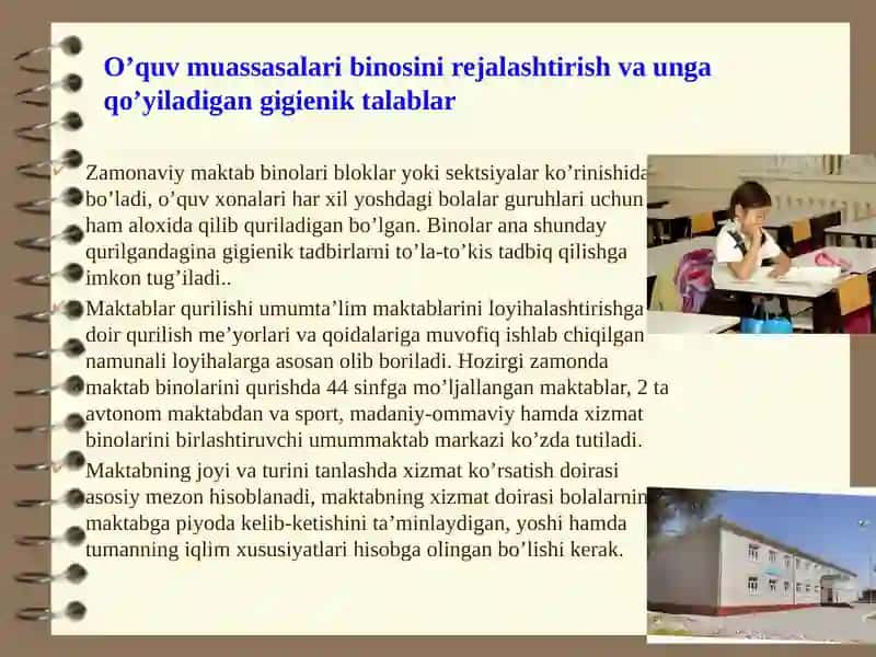 O'quv muassasalari bino sinirlarini rejalashtirish 3