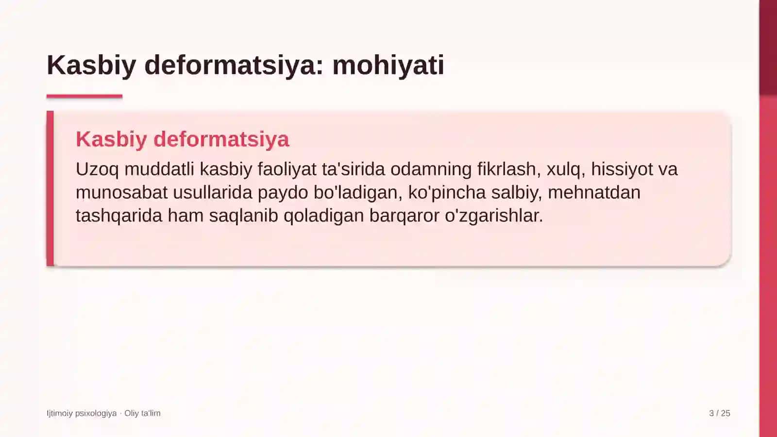 dilerlik tarmoqlarida kasbiy deformatsiya 3531 3