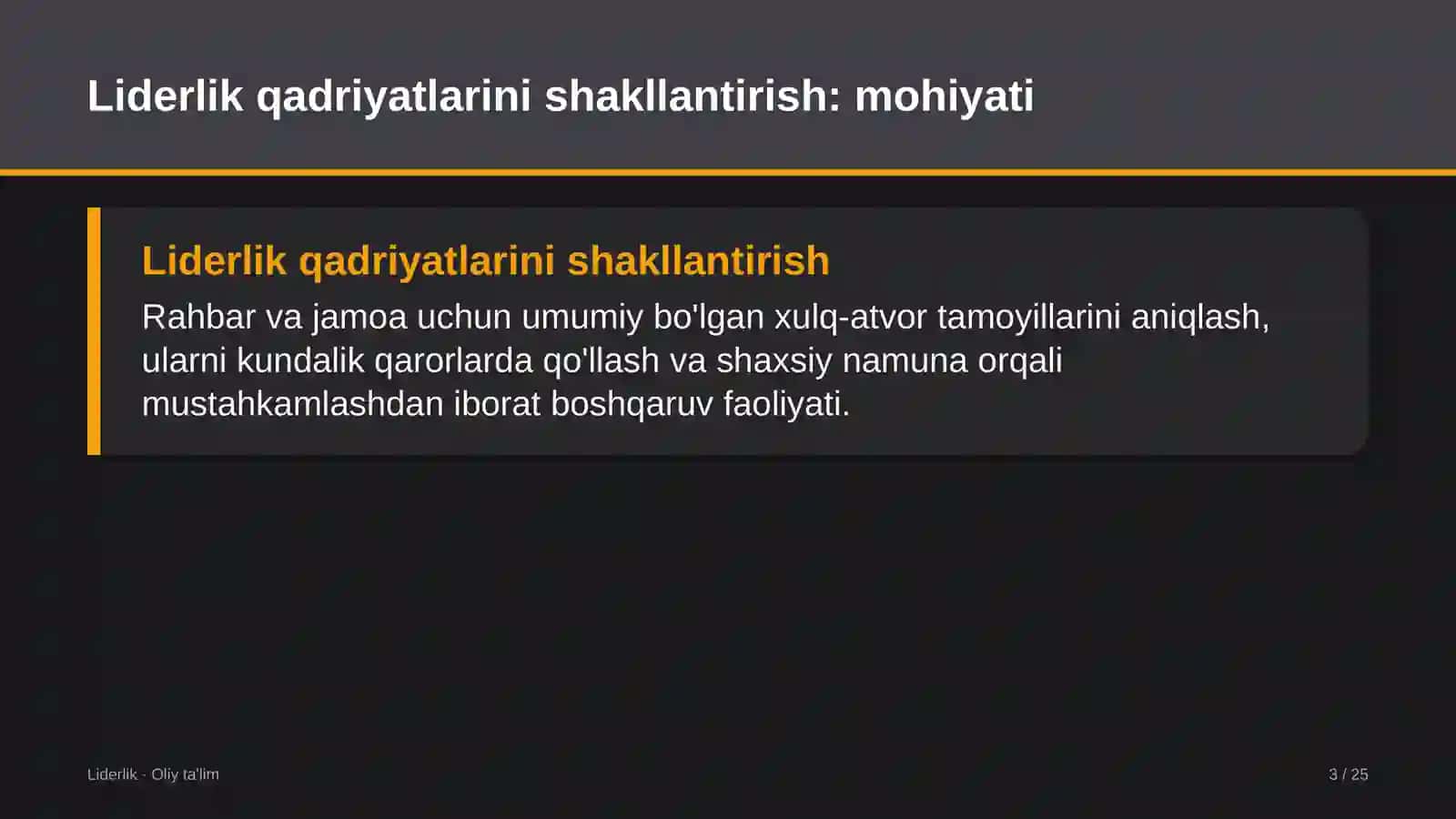 ovchilik turizmida liderlik qadriyatlarini shakllantirish 2774 3