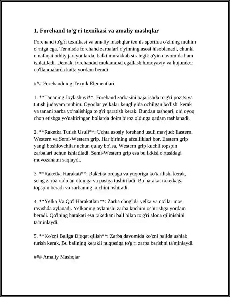 ULKEN TENNIS TEXNIKASI HAM TAKTIKASIN KORSETIW 3