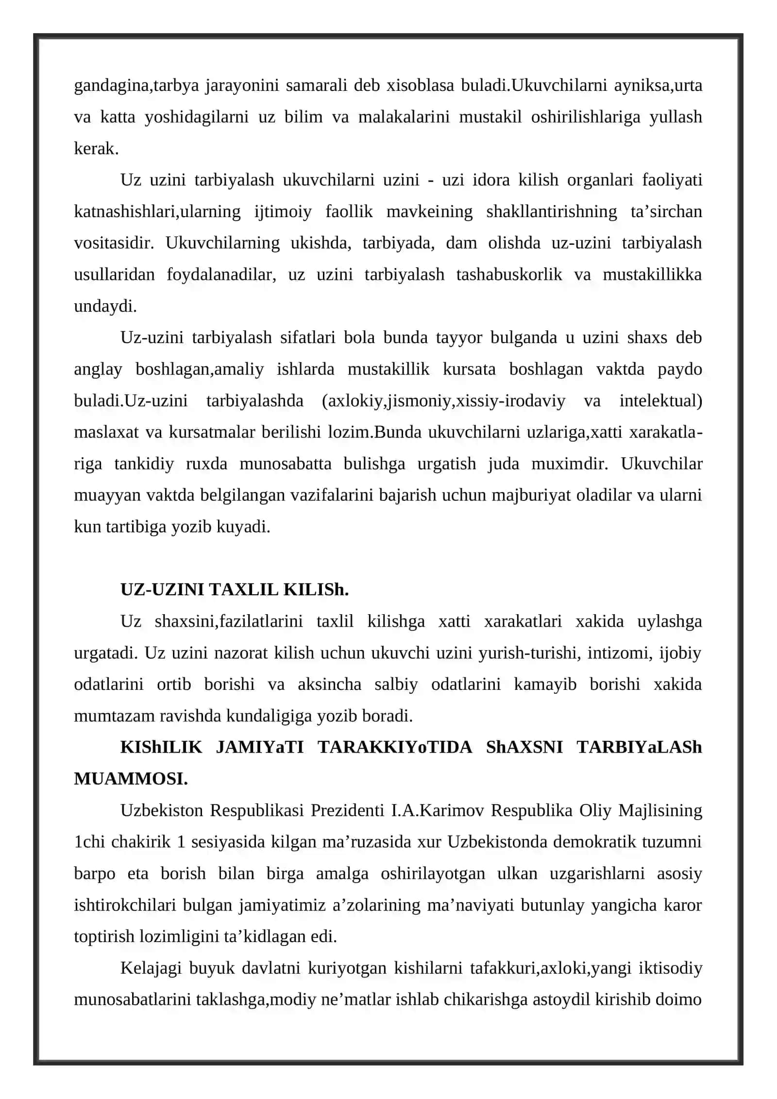O’quvchi shaxsi-tarbiyaning ob’ekti va sub’ekti sifatida 3