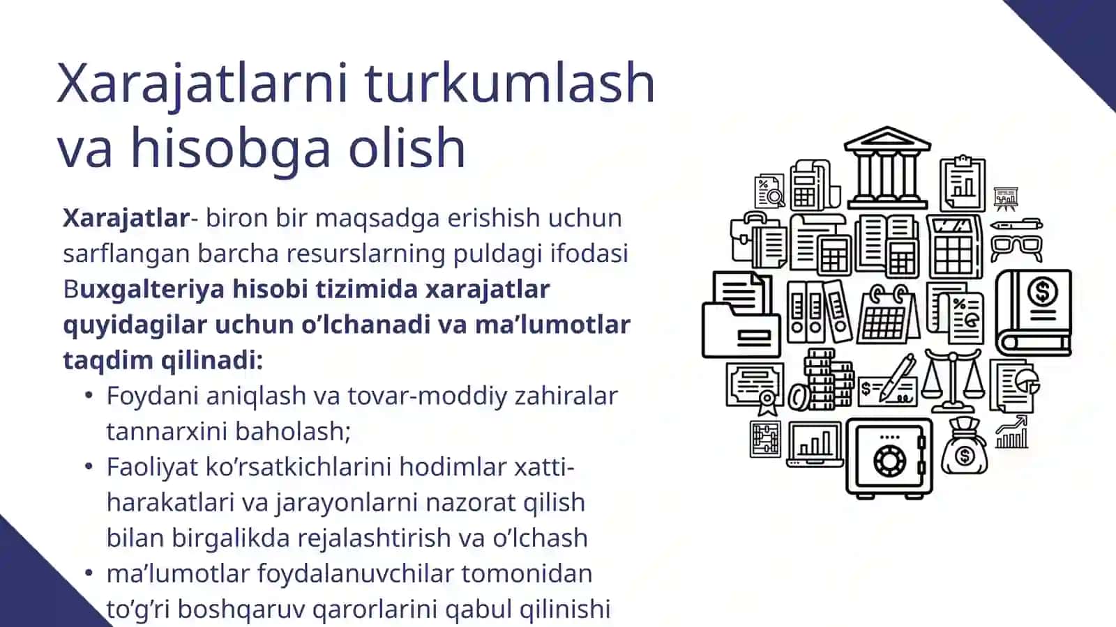 Xizmat ko’rsatuvchi subyektlarda qarzlar bo’yicha xarajatlar hisobining o’ziga xos xususiyatlari 3