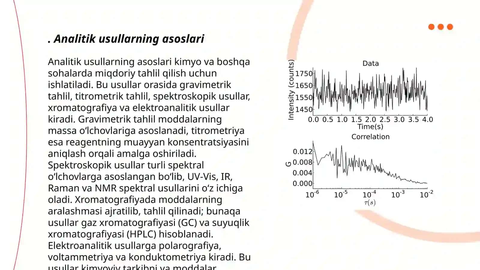 Analitik usullarning asoslari 3