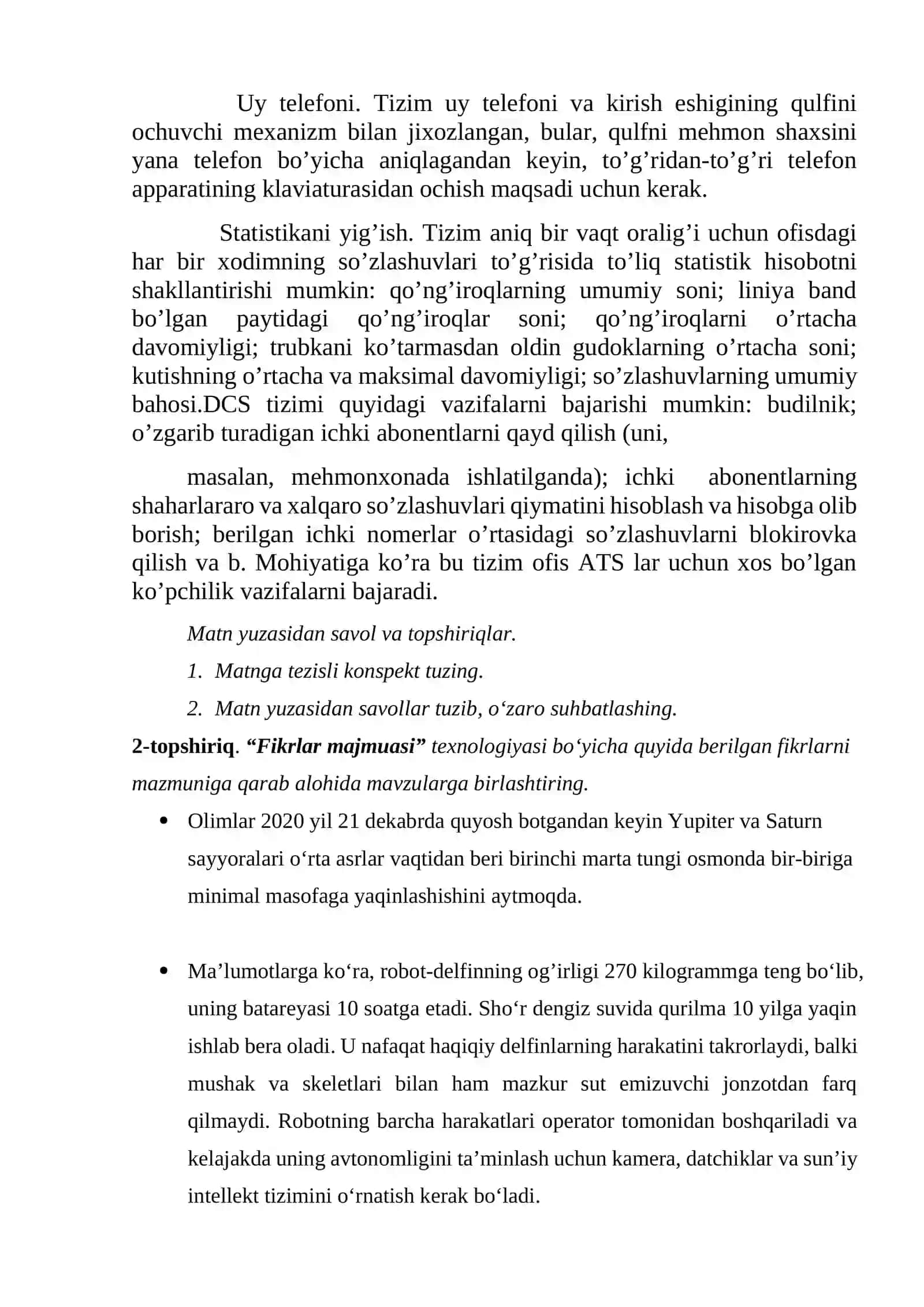 7-mavzu. Konspekt. Konspekt turlari 3