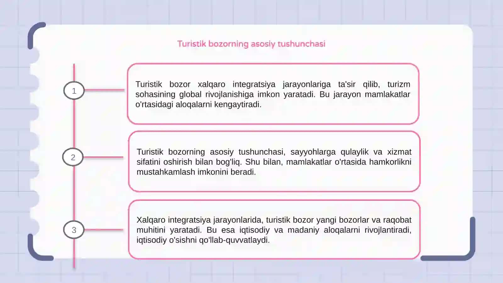 Turistik bozorning xalqaro integratsiya jarayonlariga ta'siri 3