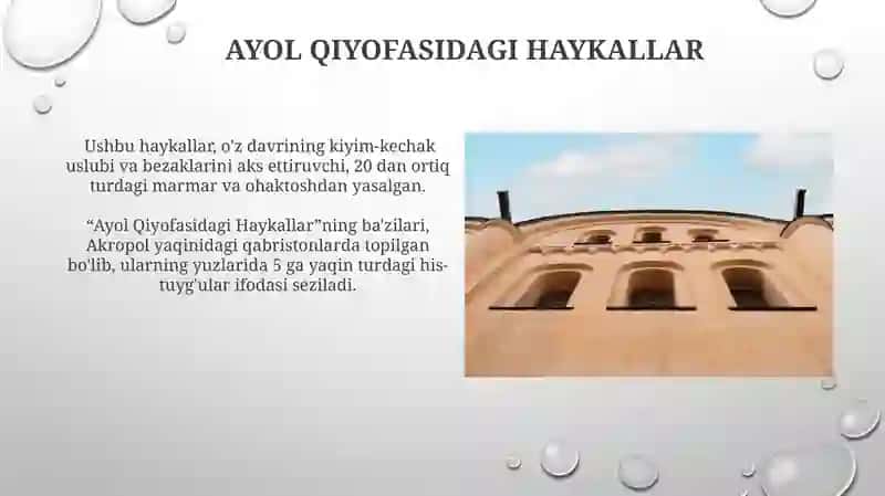 Ayol Qiyofasidagi Haykallar 3