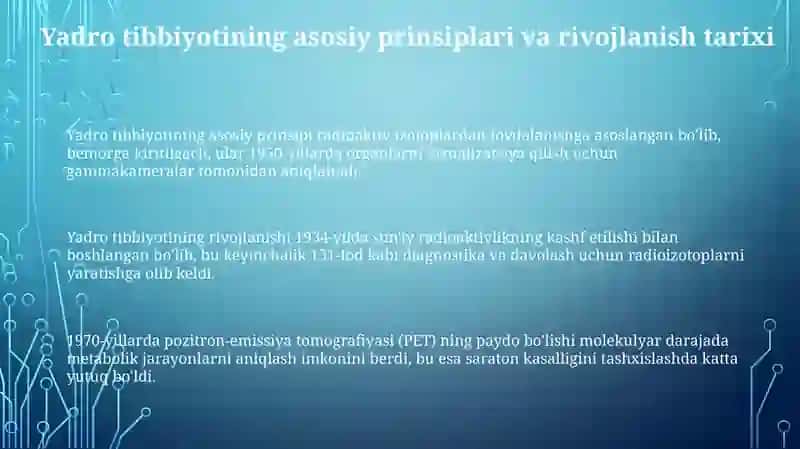 Yadro Tibbiyotining Tibbiyotdagi ahamiyati 3