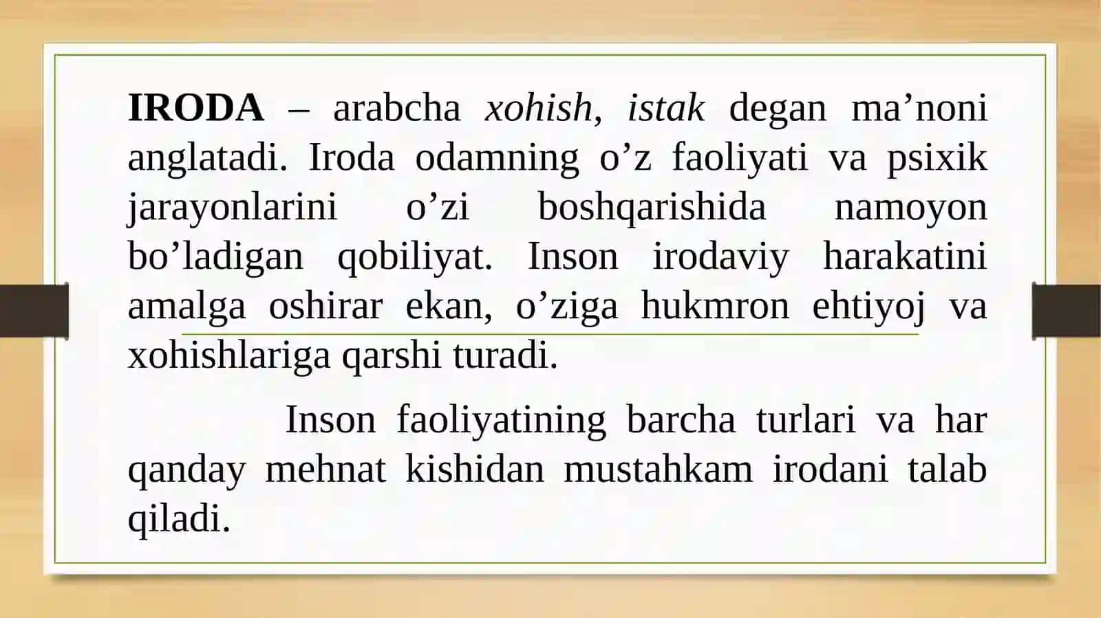 SHAXSNING IRODAVIY SIFATLARINI RIVOJLANISHI 3