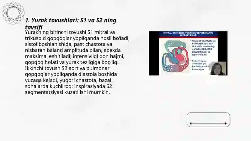 Yurak faoliyatining tovushli belgilari 3