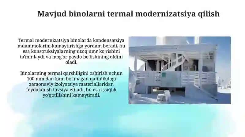 Termal Modernizatsiya 3