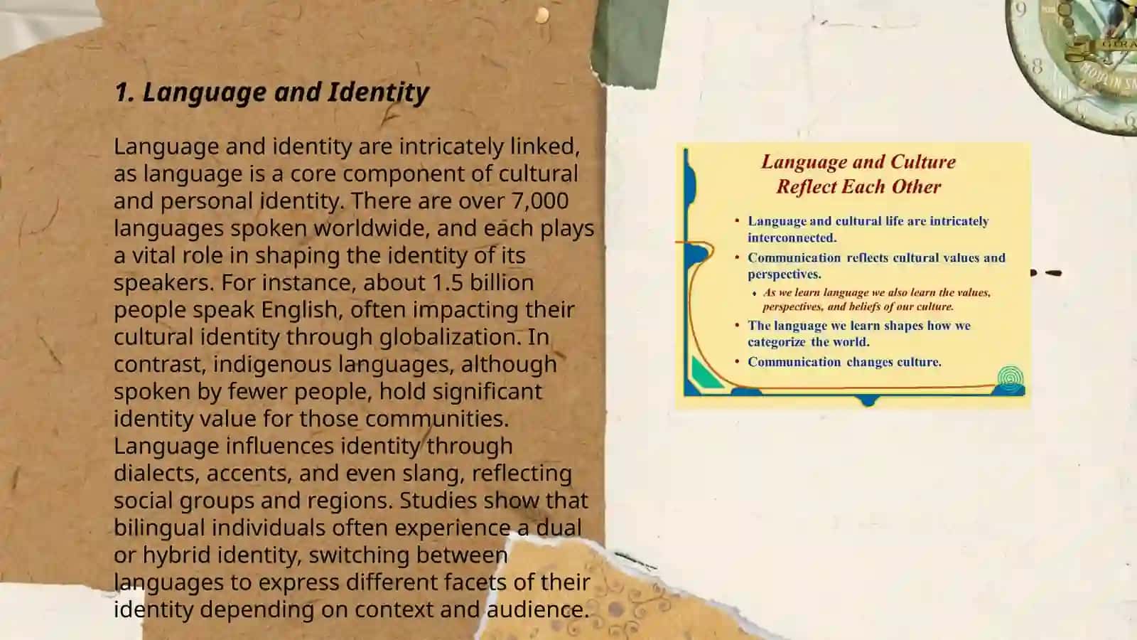 Language and culture 3