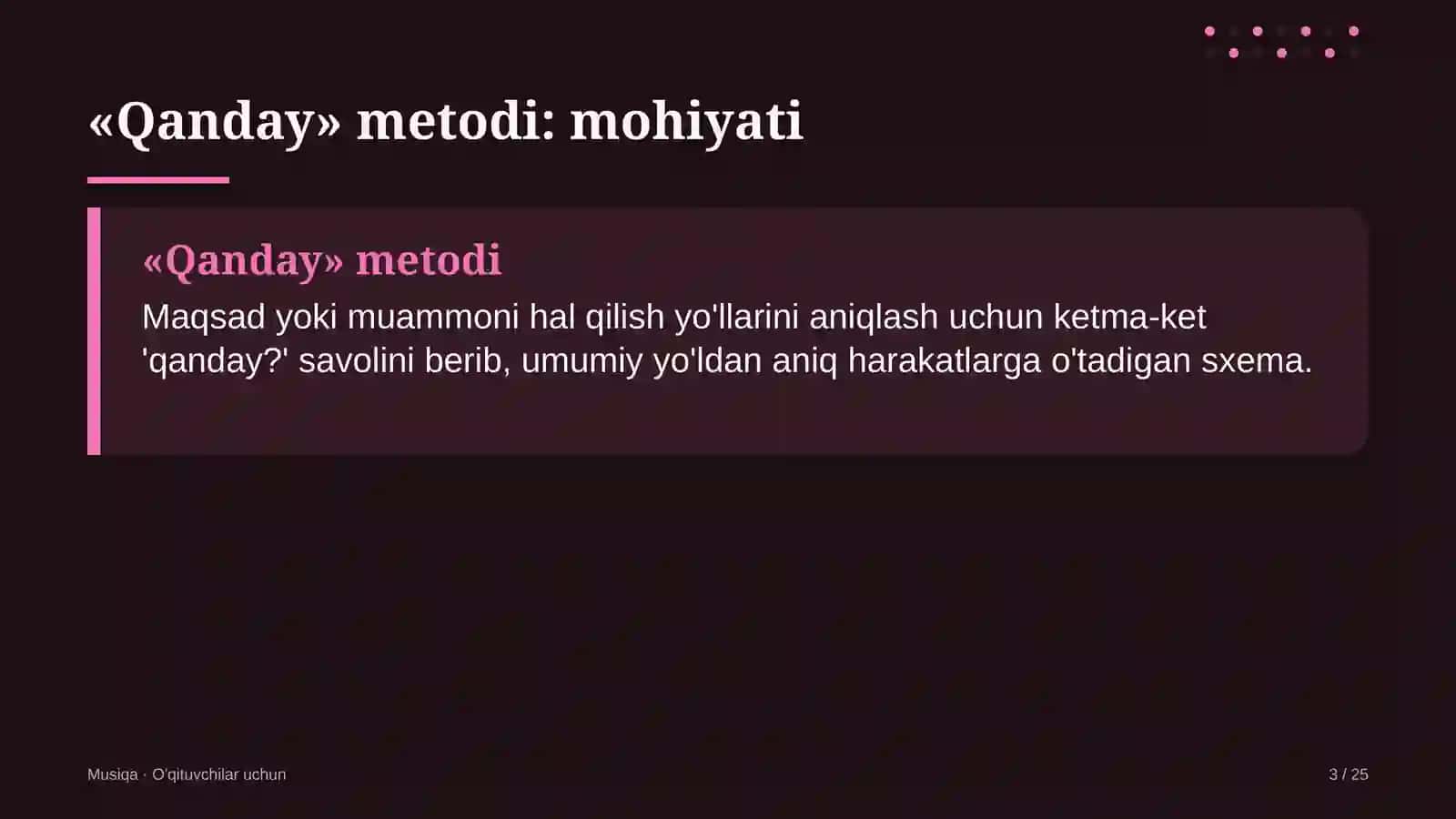 musiqa darslarida qanday metodidan foydalanish 6324 3