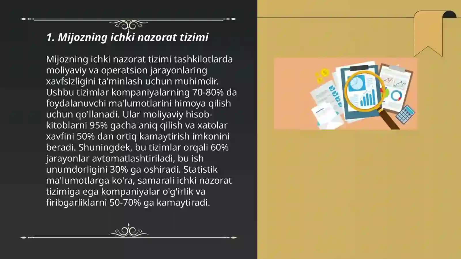 Mijozning ichki nazorat tizimi 3