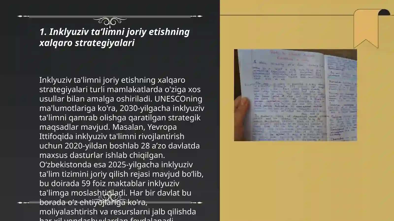 Inklyuziv taʼlimni joriy etish boʻyicha chet el tajribalari 3