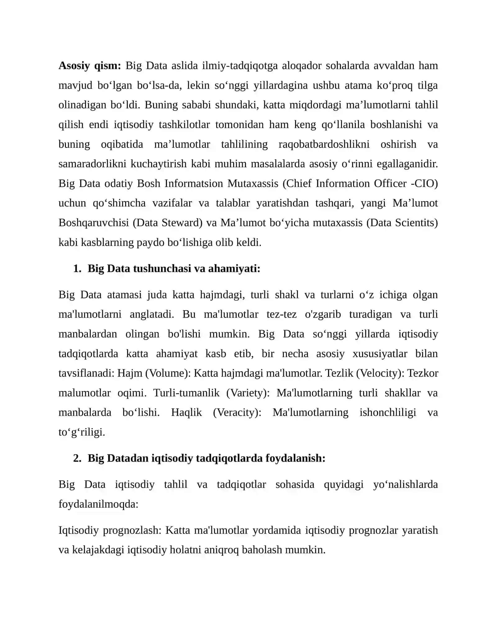 Katta ma'lumotlar (Big Data) 3