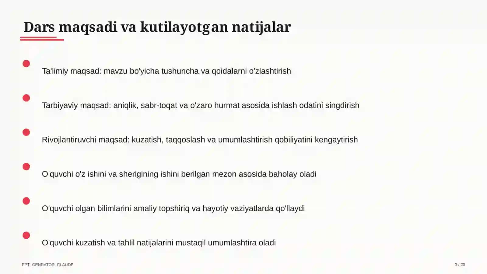 Ochiq ta'lim resurslari (OER) dan foydalanish 3