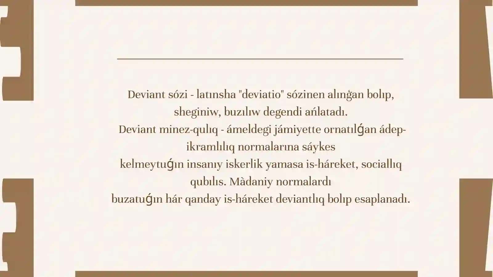 DEVIANT MINEZ-QULIQ PSIXOLOGIYASI 3
