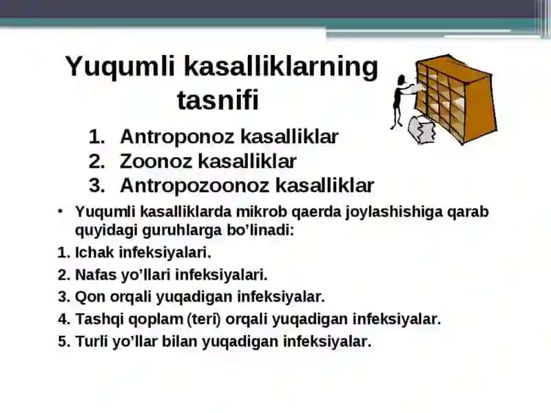 YUQUMLI ICHAK KASALLIKLARI, ICHAK TAYOQCHASI OVQATDAN ZAHARLANISHNI KELTIRIB CHIQARUVCHI MIKROORGANIZMLAR 3