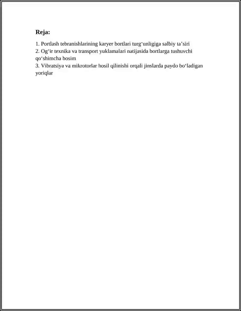 Karyer Maydoni Yaqinida Hosil Qilinadigan Asarlar 3
