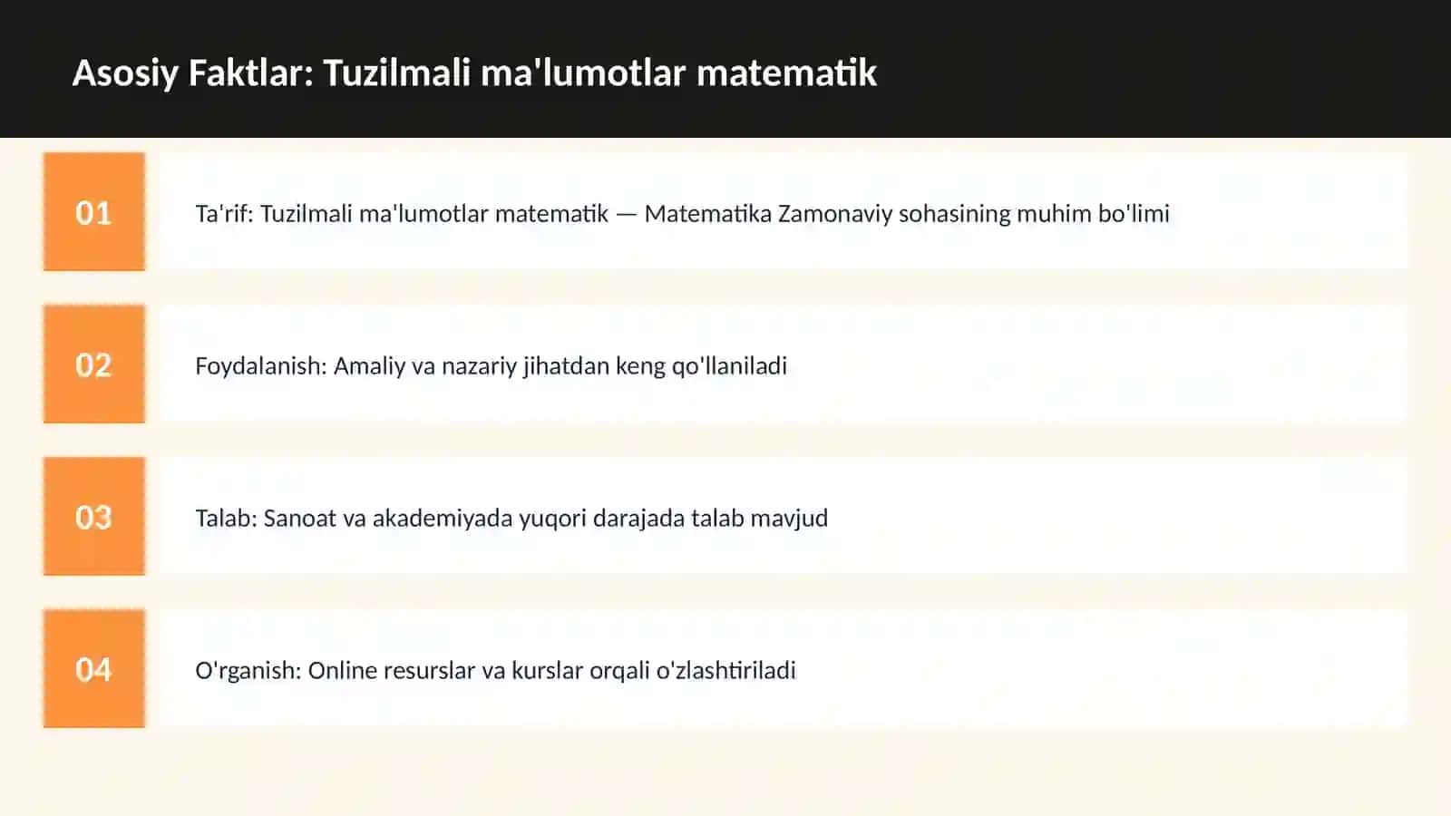 FAN | MATEMATIKA ZAMONAVIY 3