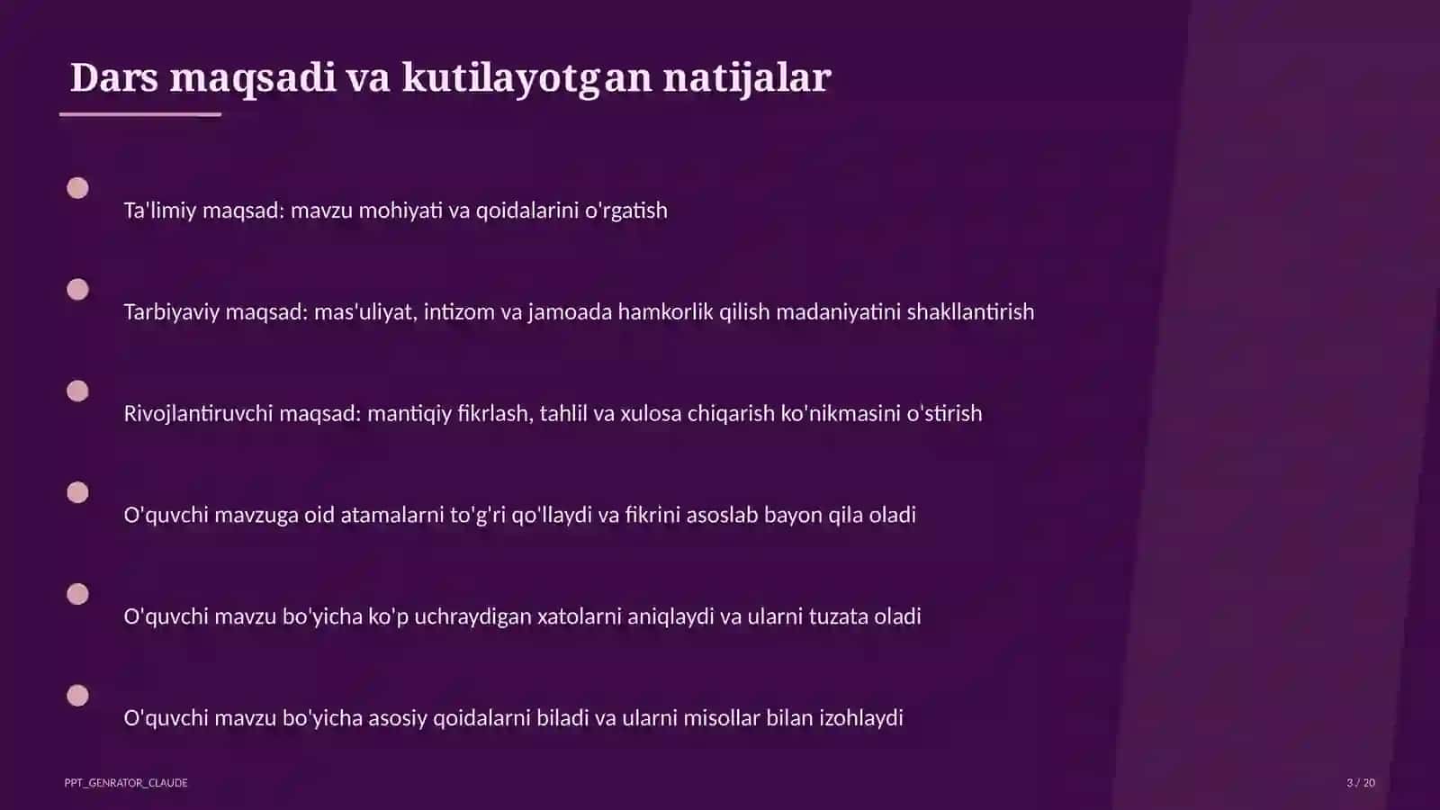 Rus tilida sifatlar va ularning moslashuvi (4-sinf) 3