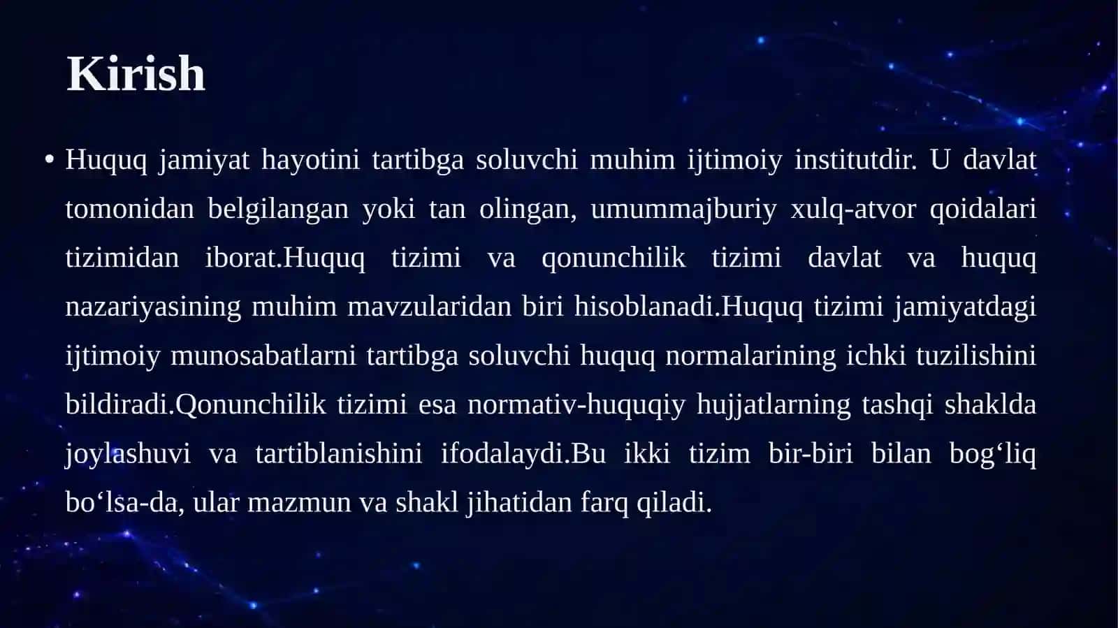Huquq tizimi va qonunchilik tizimi 3