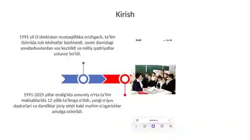 Umumiy o’rta talim maktablari 1991 yildan 2025 yilgacha 3