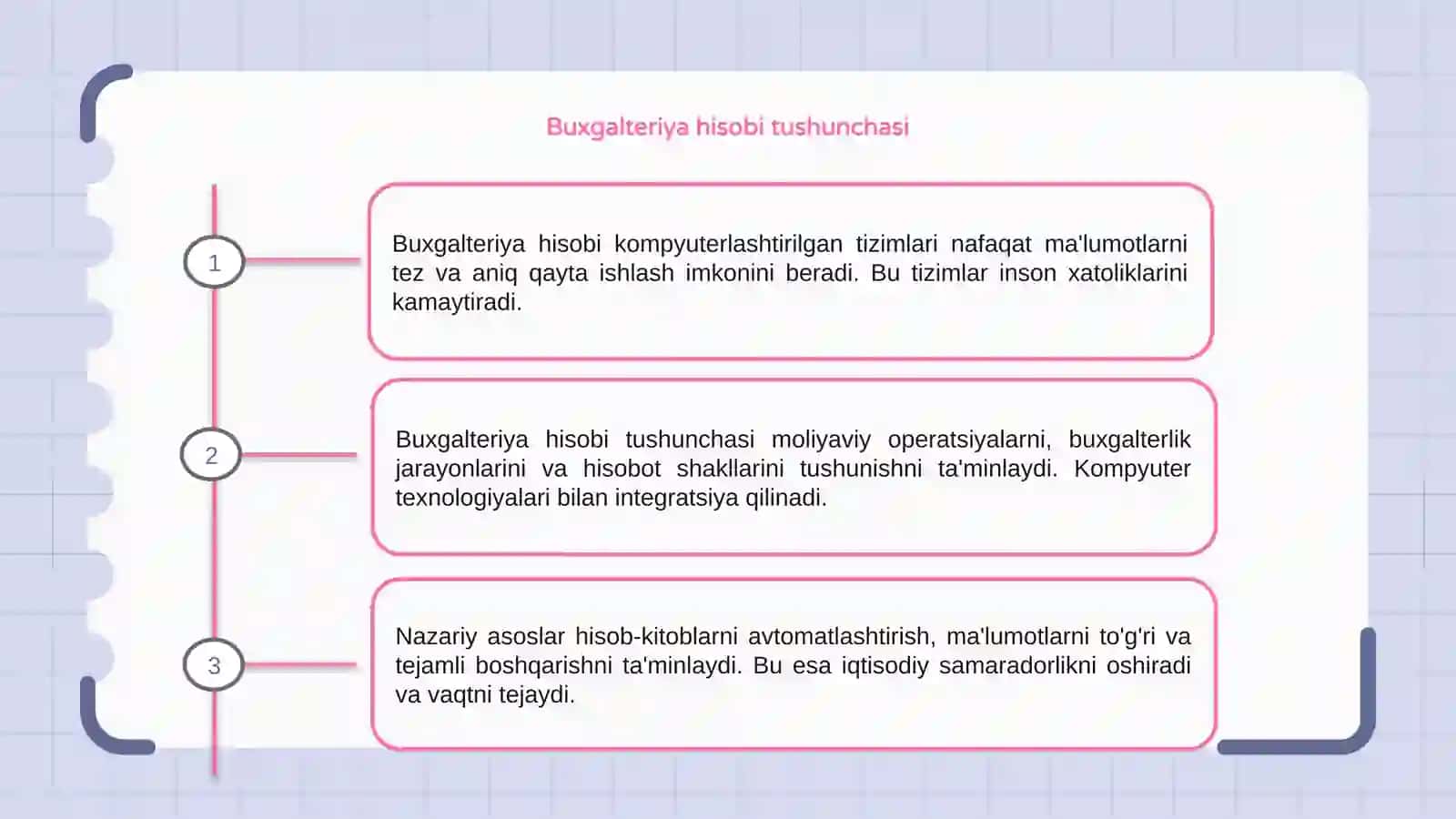 Buxgalteriya hisobi kompyuterlashtirilgan tizimlarining nazariy asoslari 3